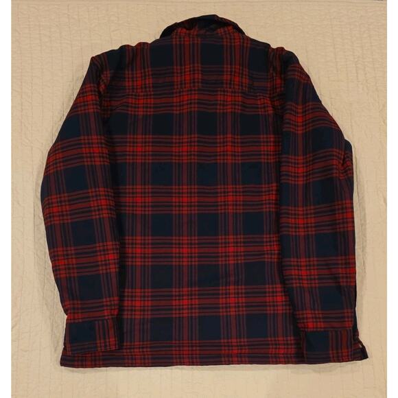 Mountain Hardwear Flannel Microfleece Shacket Jacket Men's XL Red Plaid Warm - Picture 6 of 9